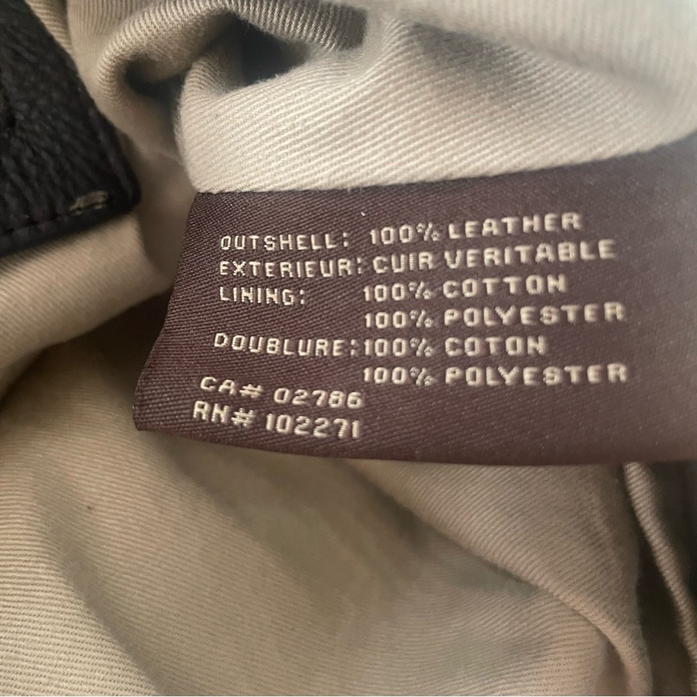 Columbia Men's Dark Brown Leather Jacket - Picture 12 of 15